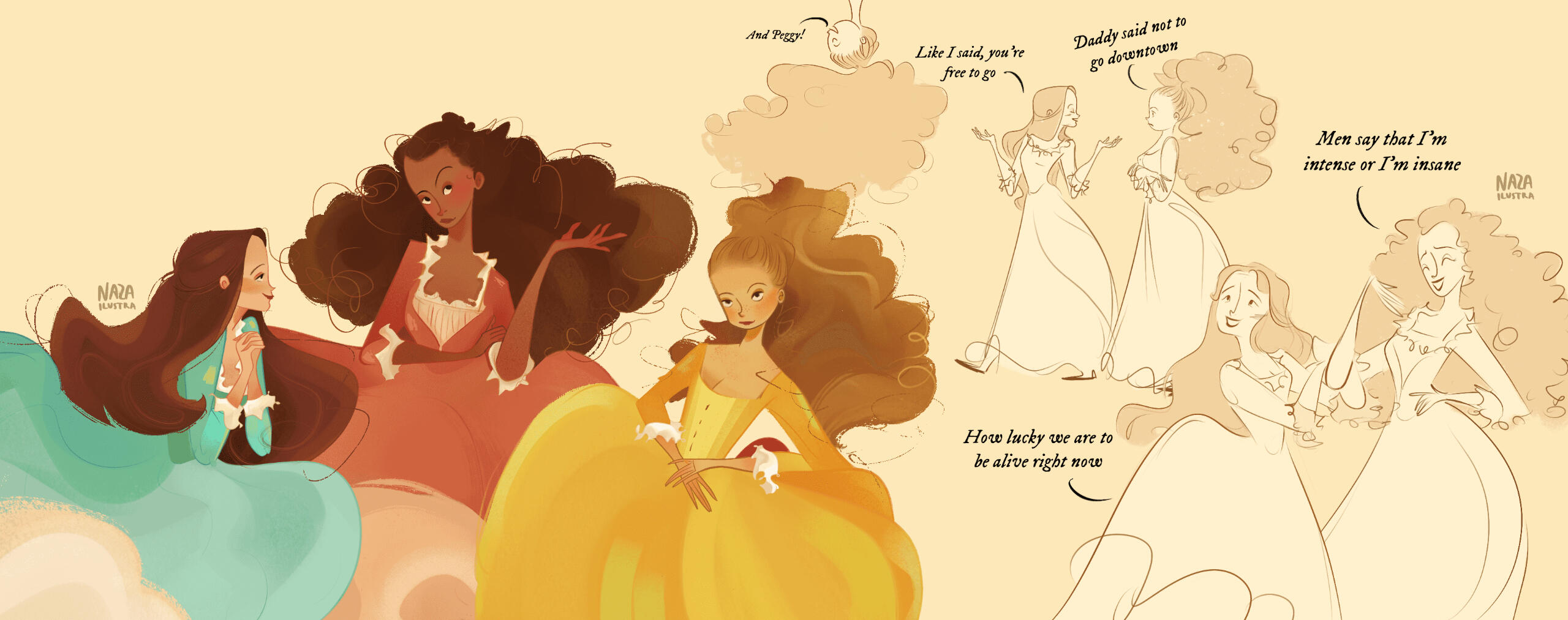 The Schuyler sisters